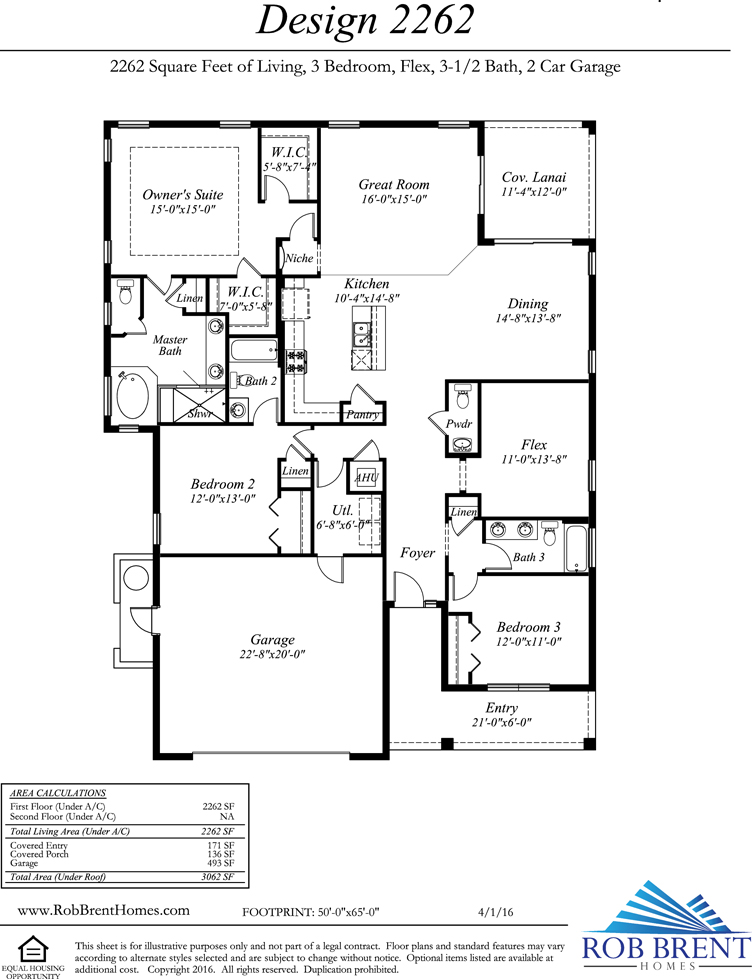 The Sherbrooke Floor Plan